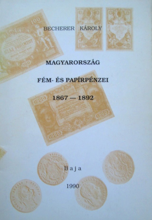 Becherer Kroly: Magyar rme katalgus 1867-1892